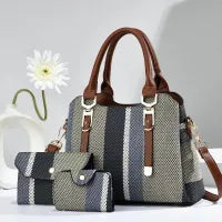 LADIES 3 PCS SET HANDBAG