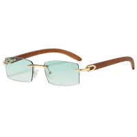 MEN'S SQUARE AC LENS SUNGLASSES