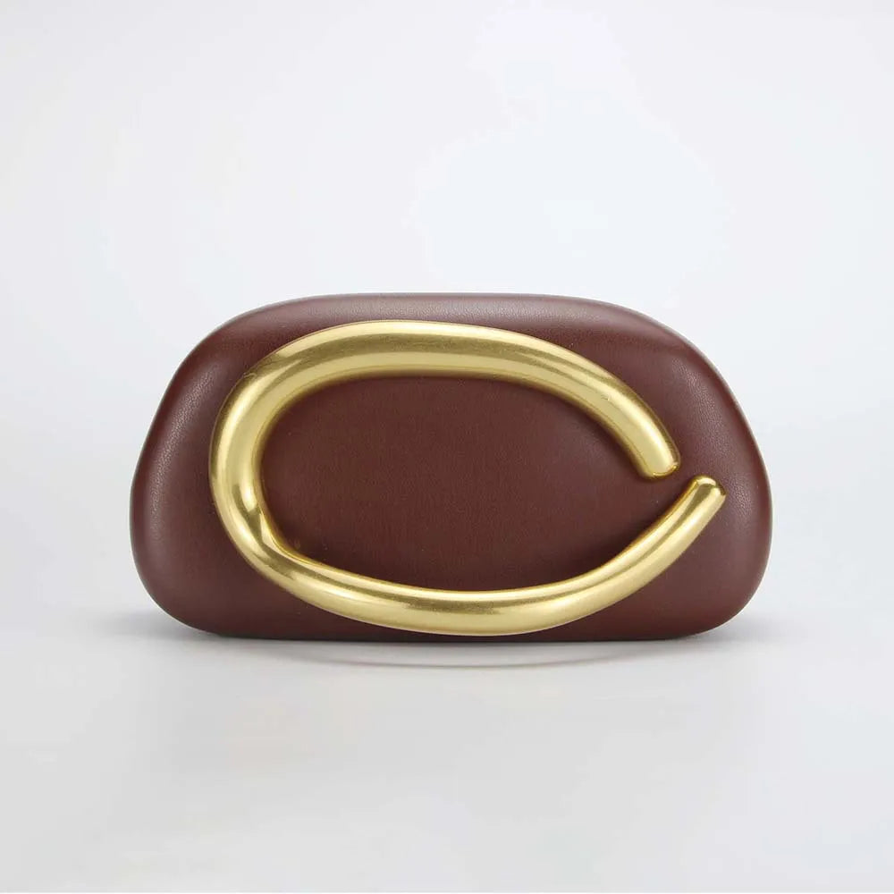 LADIES ELEGANT SHELL SHAPED EVENING BAG