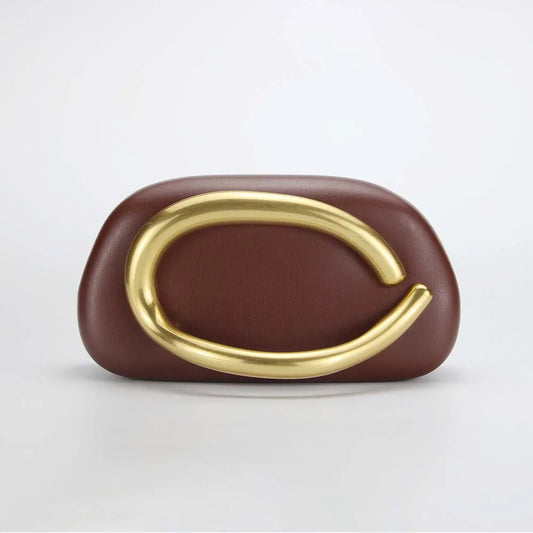 LADIES ELEGANT SHELL SHAPED EVENING BAG