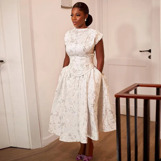 LADIES ELEGANT A-SHAPED DRESS