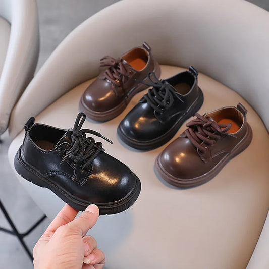 BOY'S  PU LEATHER SHOES