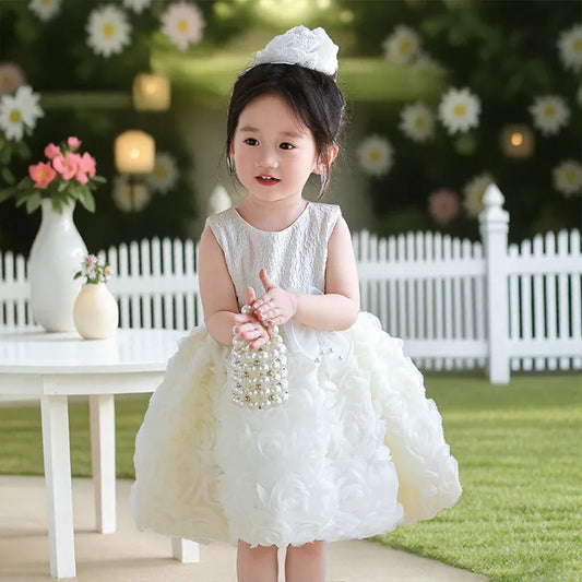 GIRL'S PUFF PRINCESS DRESS