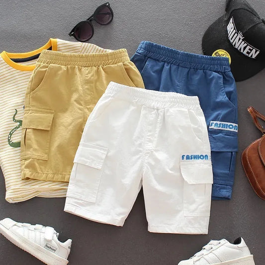 BOY'S CASUAL POCKET SHORTS