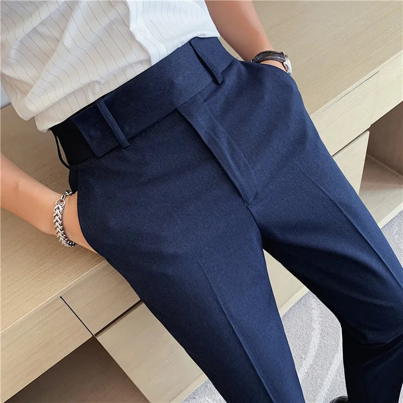 MEN'S CASUAL FORMAL BUTTONEED PANTS
