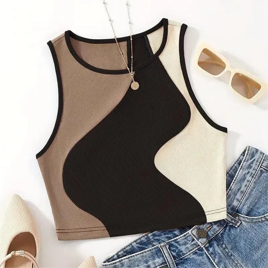 LADIES SUMMER FASHION CROP TOP