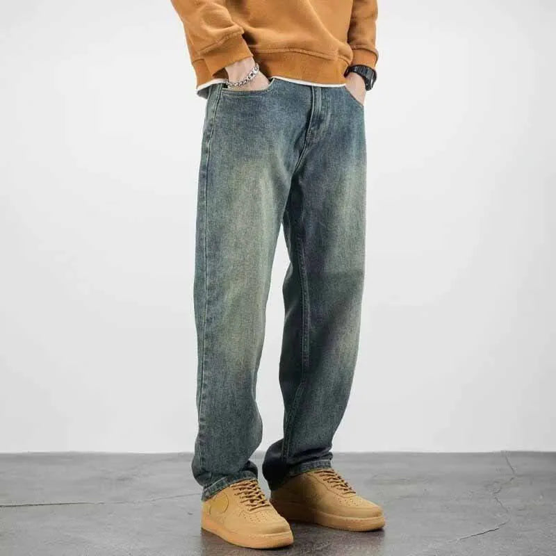 MEN'S VINTAGE STRAIGHT JEANS