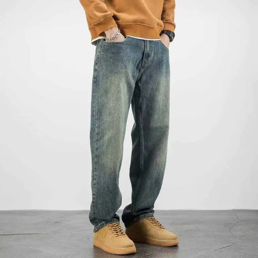 MEN'S VINTAGE STRAIGHT JEANS