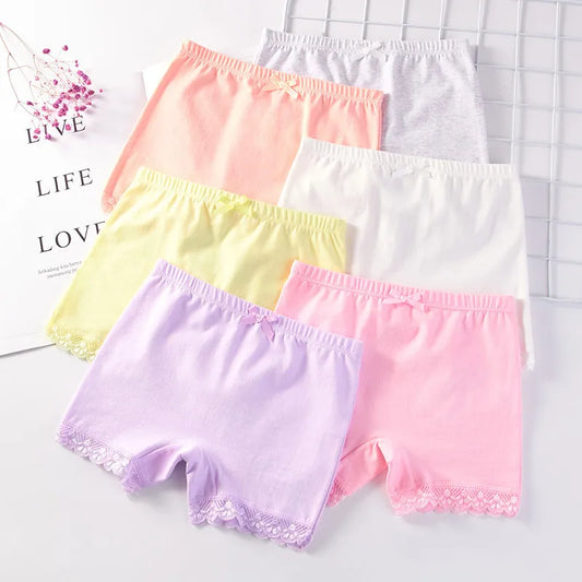 GIRL'S SOLID PANTS 3PCS SET