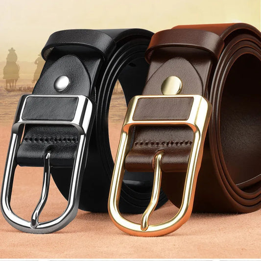 MEN'S VINTAGE PIN BUCKLE BELT