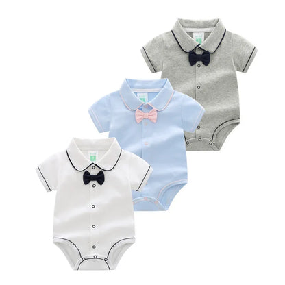 BABY BOY'S SHORT SLEEVE ROMPER