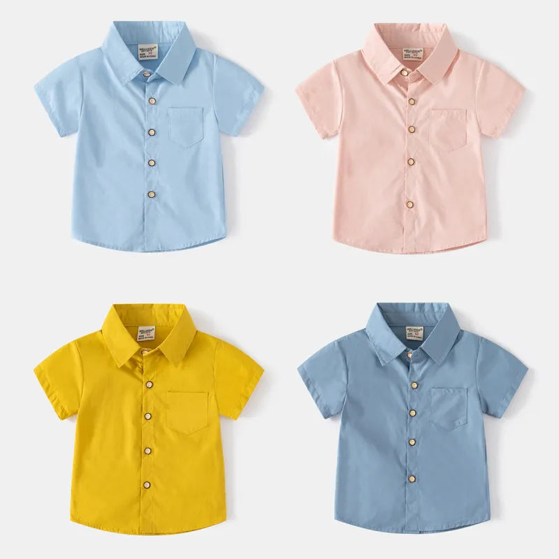 BOY'S SHORT SLEEVE SHIRT