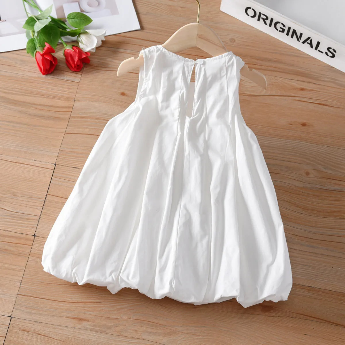 GIRL'S CASUAL SLEEVELESS DRESS