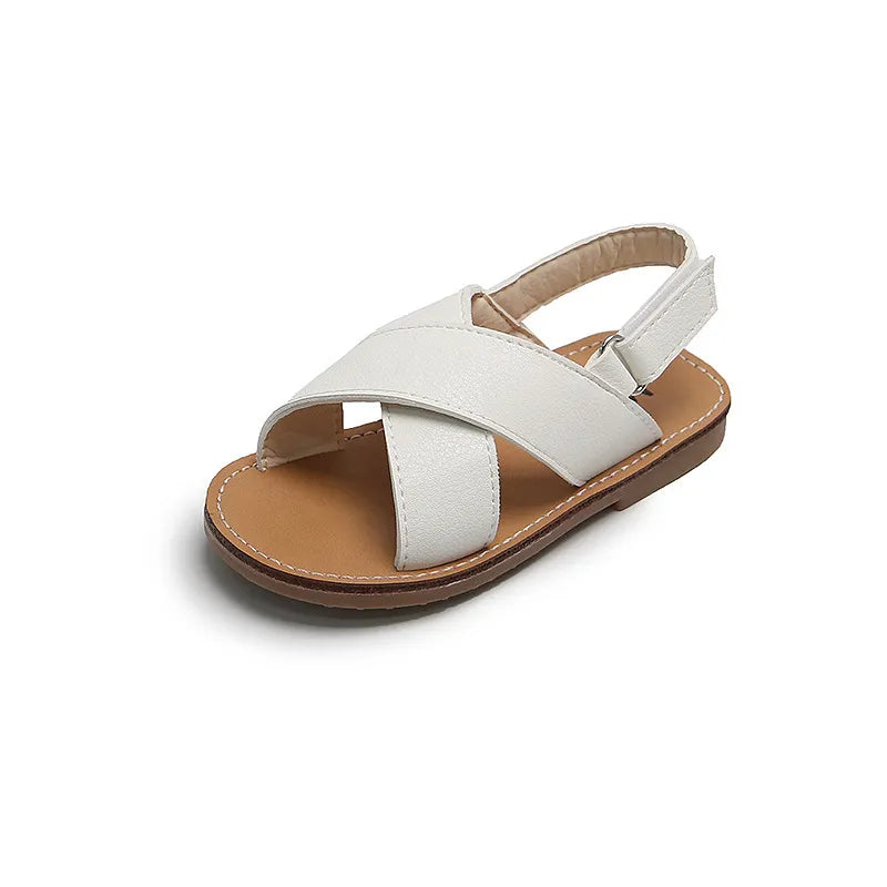 KIDS SUMMER BEACH CROSS SANDALS