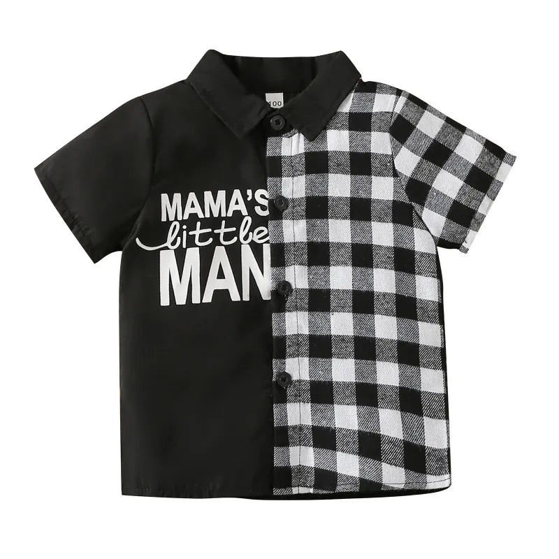 BABY BOY'S SHORT SLEEVE SHIRT