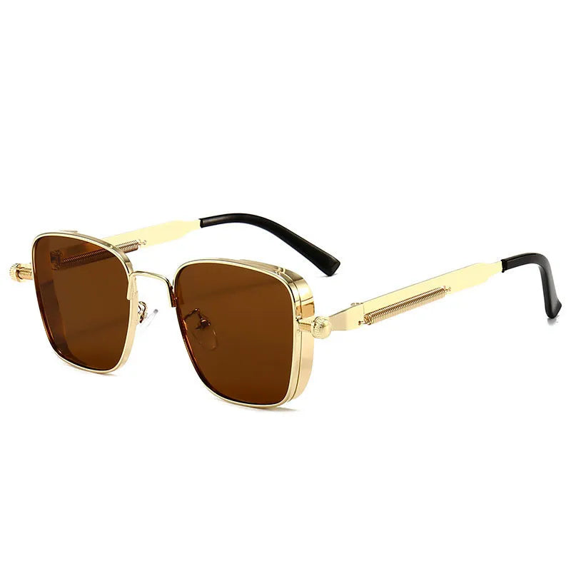 MEN'S PUNK SQUARE FULL FRAME SUNGLASSES