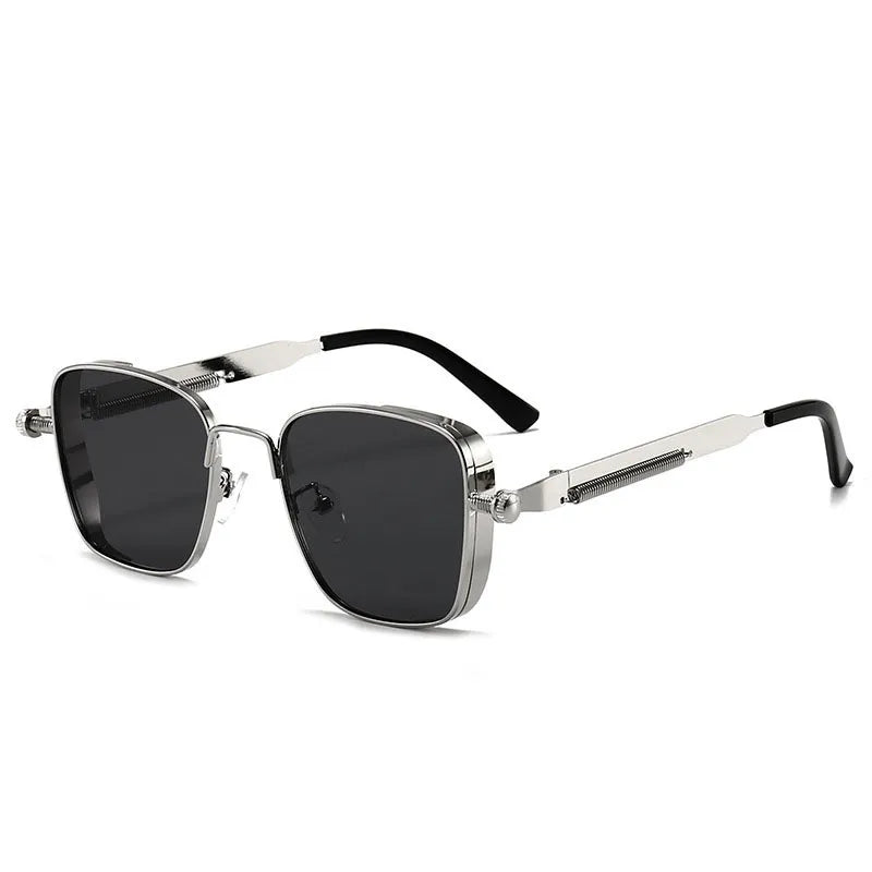 MEN'S PUNK SQUARE FULL FRAME SUNGLASSES