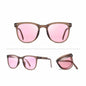 UNISEX ROUND FRAME FOLDING SUNGLASSES