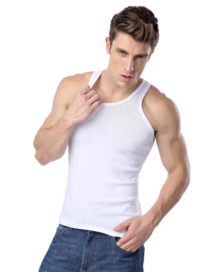 MEN'S CASUAL PURE COTTON VEST