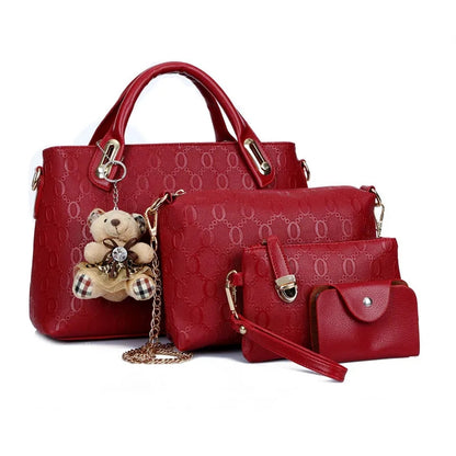 LADIES 3PCS HANDBAG SET